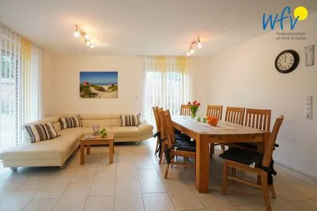 Wohnzimmer Villa Schoen Ferienwohnung 2