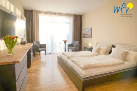 Wohnzimmer Barons Residenz Ferienwohnung 5