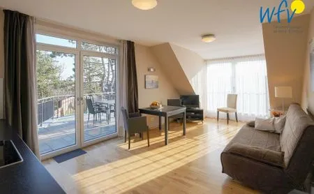 Wohnzimmer Barons Residenz Ferienwohnung 8