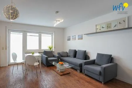 Wohnzimmer Ferienhaus Upholmstr. Ferienwohnung Hemker