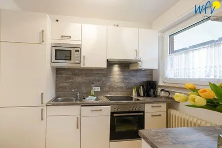 Küche / Küchenzeile Ferienhaus Greune-Stee Ferienwohnung 9