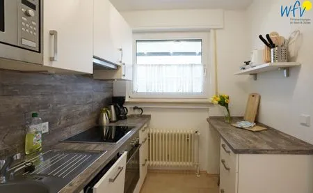 Küche / Küchenzeile Ferienhaus Greune-Stee Ferienwohnung 9