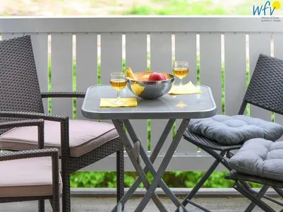 Balkon Wohnpark Stadt Hamburg Ferienwohnung 44