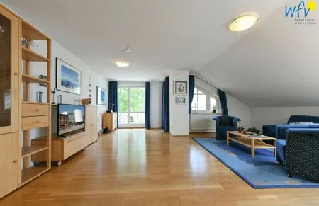 Wohnzimmer Villa Malte Ferienwohnung 8