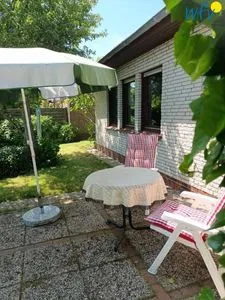 Terrasse Haus Bachstelze Ferienwohnung Lütje Herta