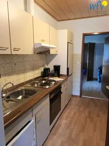 Küche / Küchenzeile Haus Bachstelze Ferienwohnung Lütje Herta