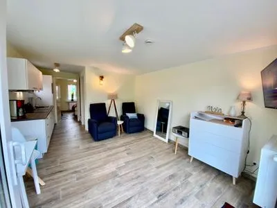 Wohnzimmer Am Oland 11 Bungalow