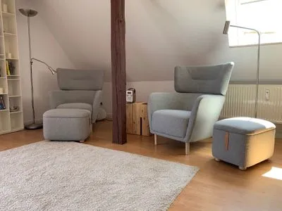Wohnzimmer Inselloft Poel