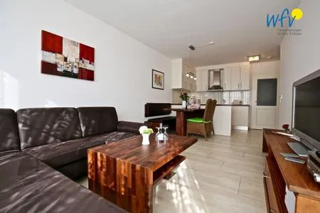 Wohnzimmer Villa Verdi Ferienwohnung 3