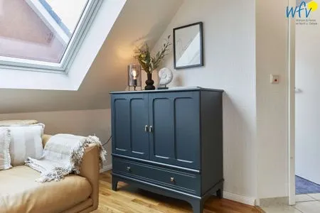 Wohnzimmer Hus Strandloperke Ferienwohnung Seesternchen