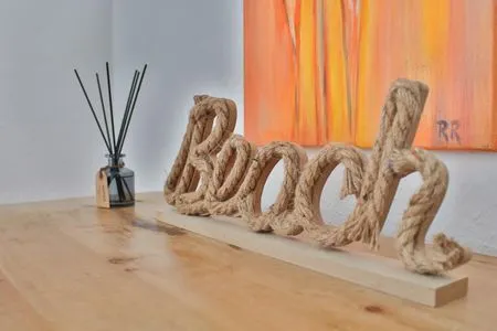 Dekoratives Detail Haus Dünenblume - Wohnung 1