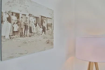 Dekoratives Detail Haus Dünenblume - Wohnung 1