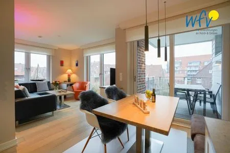 Wohnzimmer Achterhus Ferienwohnung Wattwurm