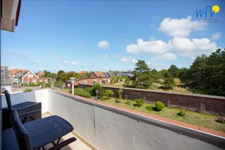 Balkon Ferienhaus Heidi Appartement Muschel