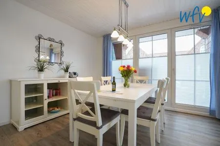 Wohnzimmer Juist Zauber - Haus 3 Ferienwohnung Möwennest