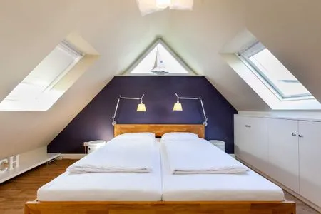 Schlafzimmer Nest am Dorfteich, App. 21