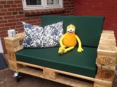 Gartensessel der Ferienwohnung Diiwholt in Süddorf auf Amrum Hüs Sanskiin Ferienwohnung *Driiwholt*