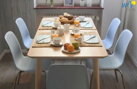 Essbereich Haus Nautica Ferienwohnung 215