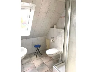 Badezimmer mit Dusche  Glebbe 17 - Wohnung 8