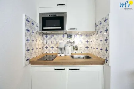 Küche / Küchenzeile Haus Janine Ferienwohnung Meeresblume