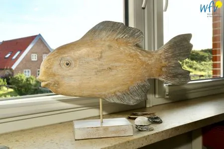 Dekoratives Detail Haus Janine Ferienwohnung Meeresblume