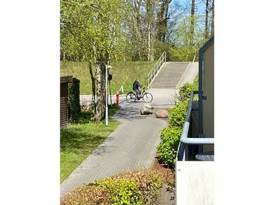 Blick zum Deich Residenz am Strand Wohnung 3-50