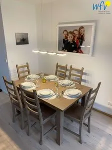 Essbereich Ferienhäuser Siedlerstraße 11 Wangerooger Inselhäuschen