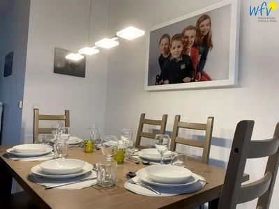 Essbereich Ferienhäuser Siedlerstraße 11 Wangerooger Inselhäuschen