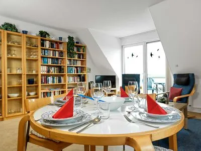 Living room Residenz am Yachthafen Hafenkieker