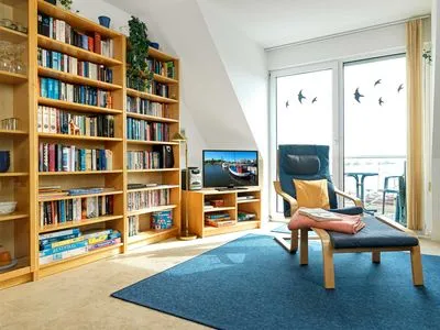 Living room Residenz am Yachthafen Hafenkieker