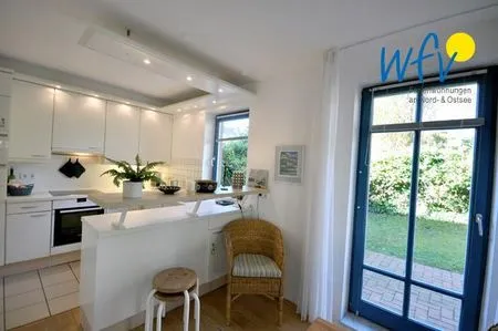 Küche / Küchenzeile Ferienhaus Friesenblick Ferienwohnung 2