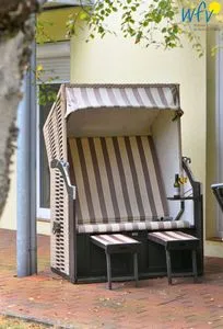 Terrasse Residenz am Süddeich Ferienwohnung 2