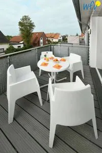 Balkon Residenz Helena Ferienwohnung Westerhus