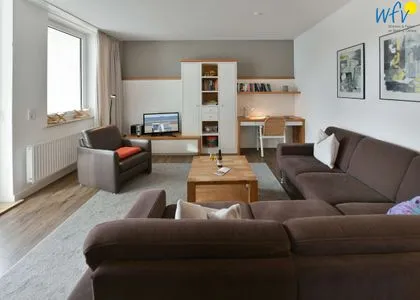 Wohnzimmer Haus am Park Ferienwohnung 6