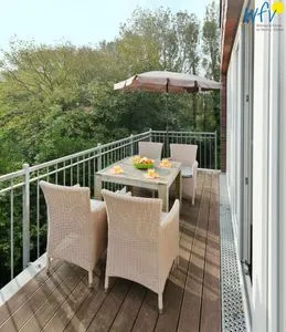 Balkon Haus Oldenburg Ferienwohnung 7