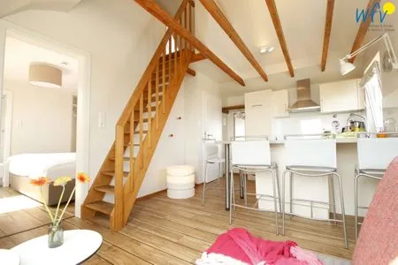 Wohnzimmer Uns to Hus Ferienwohnung Sünnupgang