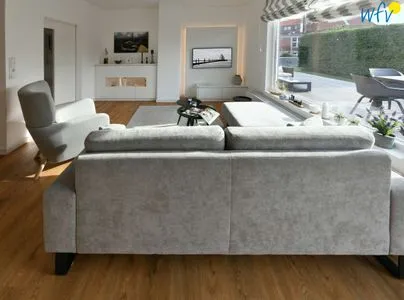 Wohnzimmer Bungalow Hasela Bungalow Hasela mit Workation