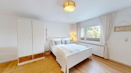 Schlafzimmer Küstenplatz Sandkorn - mit zwei Sonnenterrassen