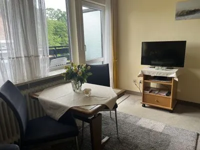Wohnzimmer (STOE14c) Ferienwohnung "Iden App. 1"