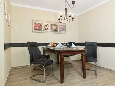 Living room Residenz am Yachthafen Schiffskieker