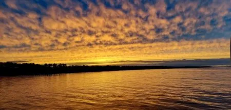 Sonnenuntergang Residenz am Strand Wohnung 1-21