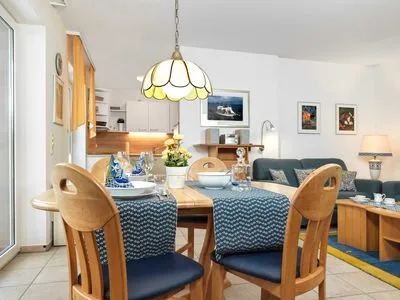 Wohnzimmer Ferienwohnungen Fischerstieg Pier 17