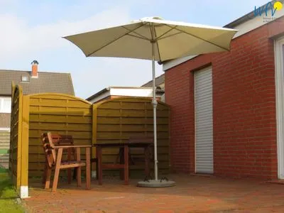 Terrasse Ferienhäuser Weerts Gatt Ferienhäuschen 6