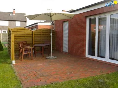 Terrasse Ferienhäuser Weerts Gatt Ferienhäuschen 6