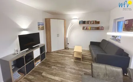 Wohnzimmer Appartement-Haus Regina Ferienwohnung StrandGut9
