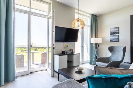 Ferienwohnung Windröschen Wohnbereich zum entspannen  Windröschen