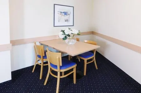 Ferienwohnung Meeresblau Zingst - Sitzgruppe  Meeresblau