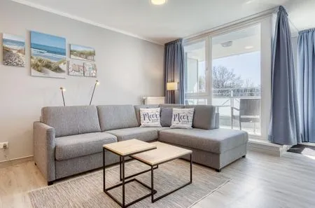 Ferienwohnung MeerZeit Zingst - Wohnzimmer  MeerZeit