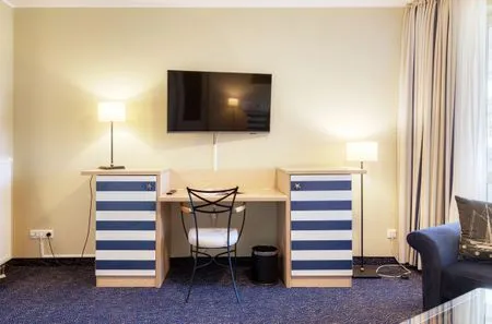 Ferienwohnung Ankerplatz Aparthotel Zingst - Wohnraum-Detail  Ankerplatz