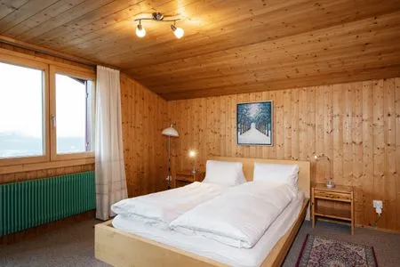 Schlafzimmer mit Doppelbett Apartment Sidonie